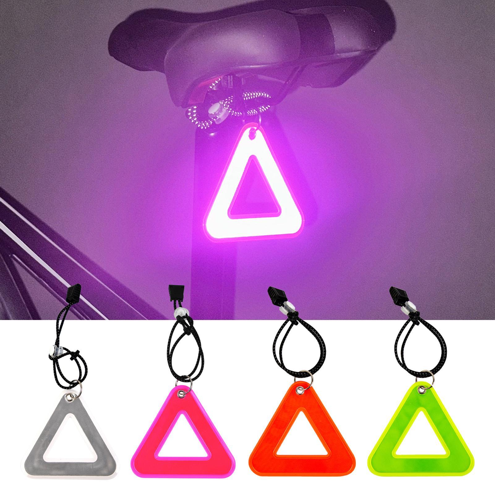 Running Gear Outdoor - Reflective Pendants High Visibility Triangle Safety