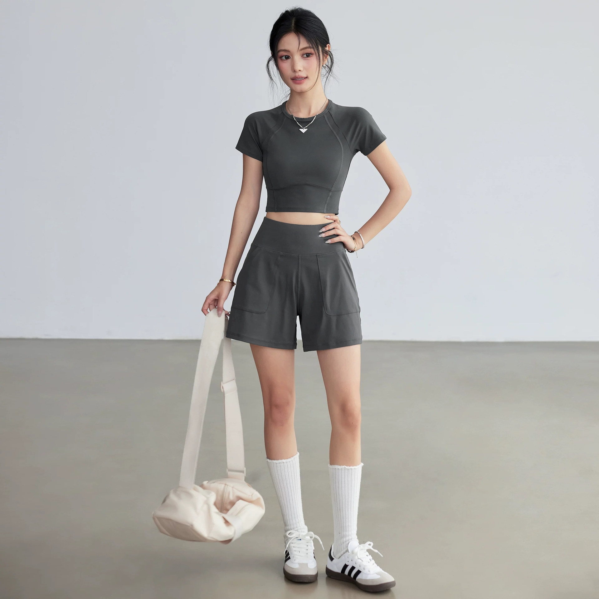 Women's Running Suits Short Sl - Running Gear Quick Dry 评论和价格