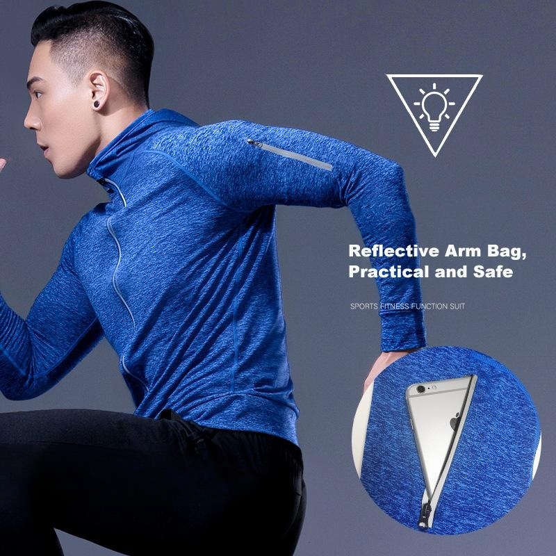 5-Piece Men's Fitness Clothes  - Running Gear Quick Dry 评论和价格
