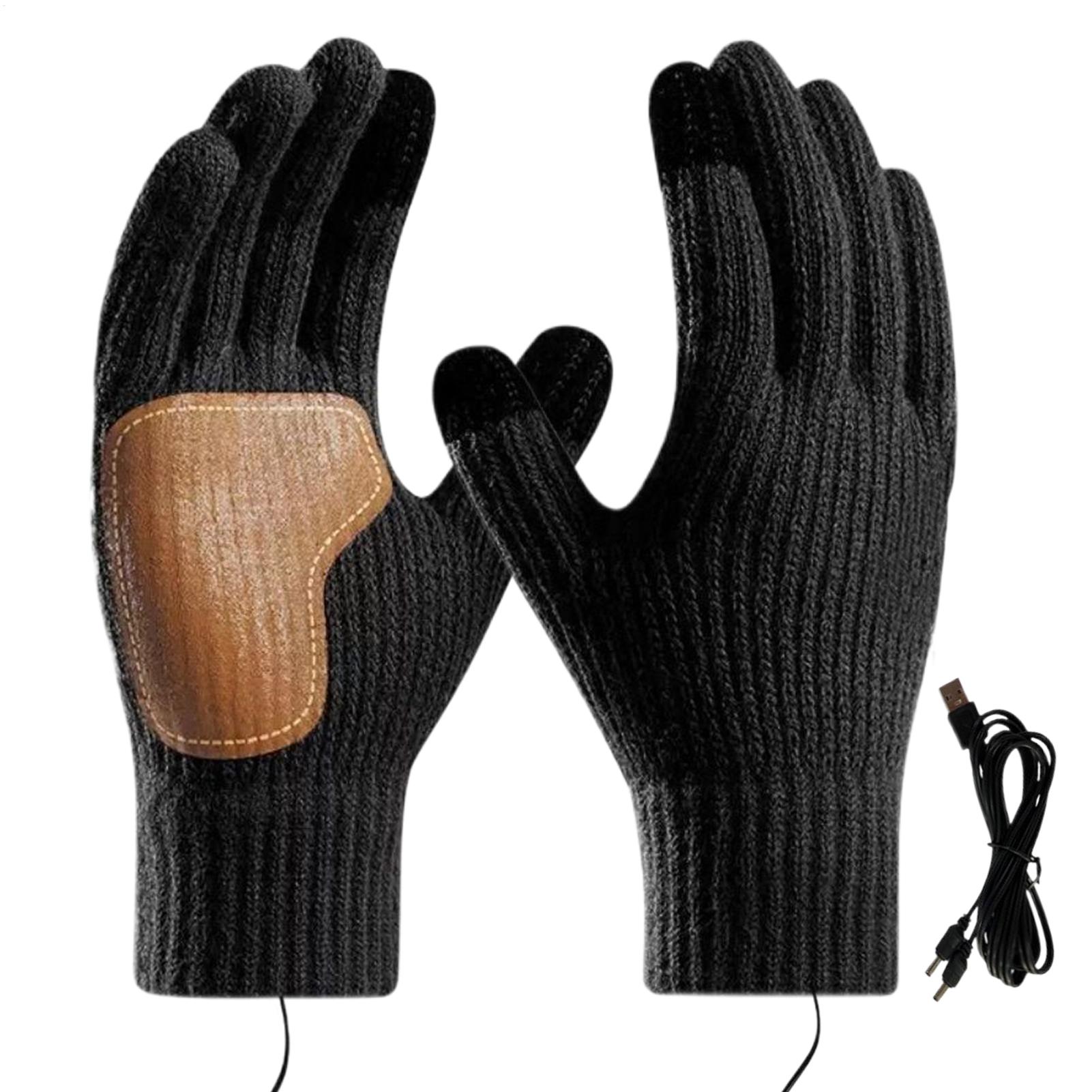 USB Heated Gloves with Touchsc - Running Gear In Cold Weather 评论和价格