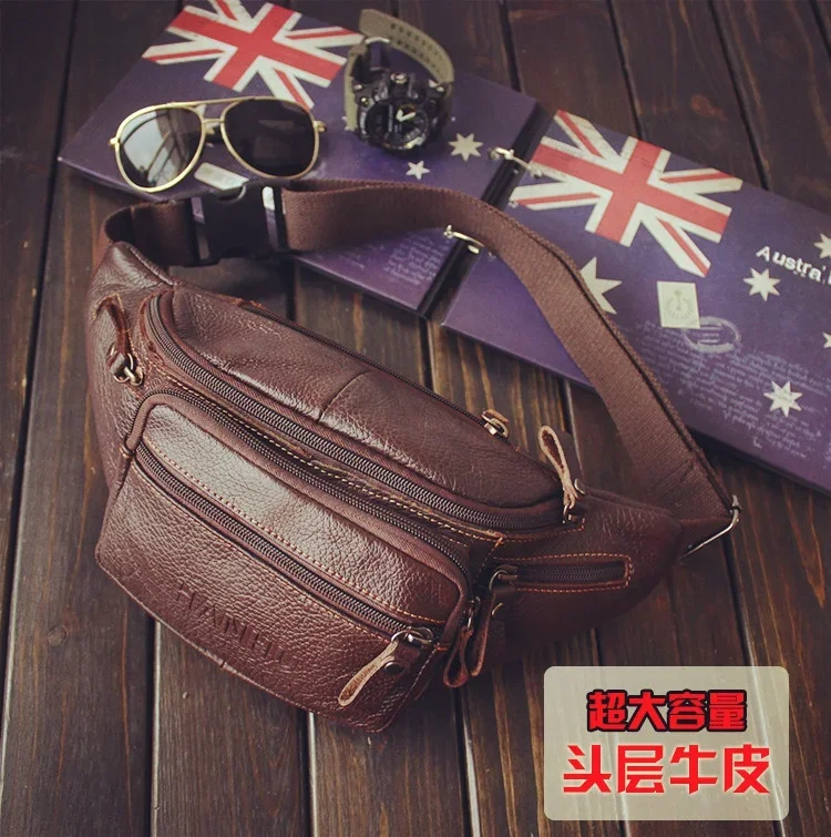 Genuine Cowhide Leather Waist  - Running Gear For Beginners 评论和价格