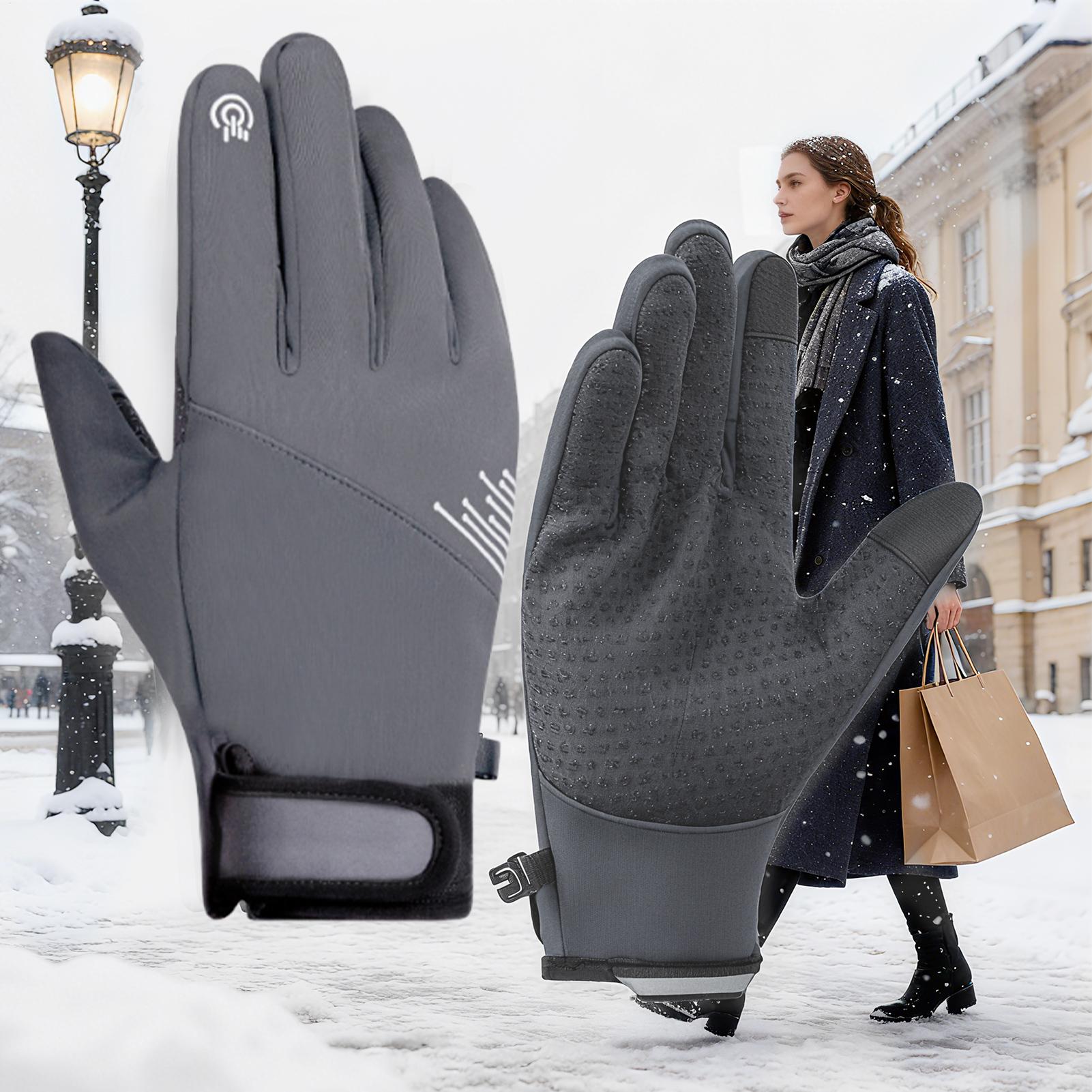 Winter warm Gloves Windproof T - Running Gear In Cold Weather 评论和价格