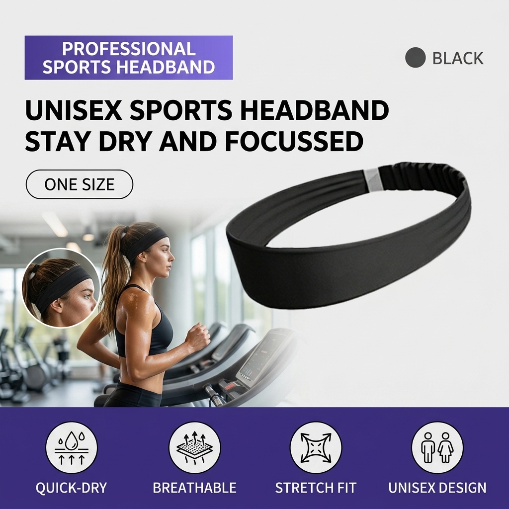 Breathable Sports Headband Moi - Running Gear Quick Dry 评论和价格