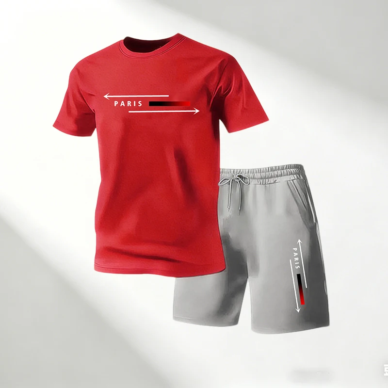 Men Short-sleeved T-shirts Sho - Running Gear Quick Dry 评论和价格