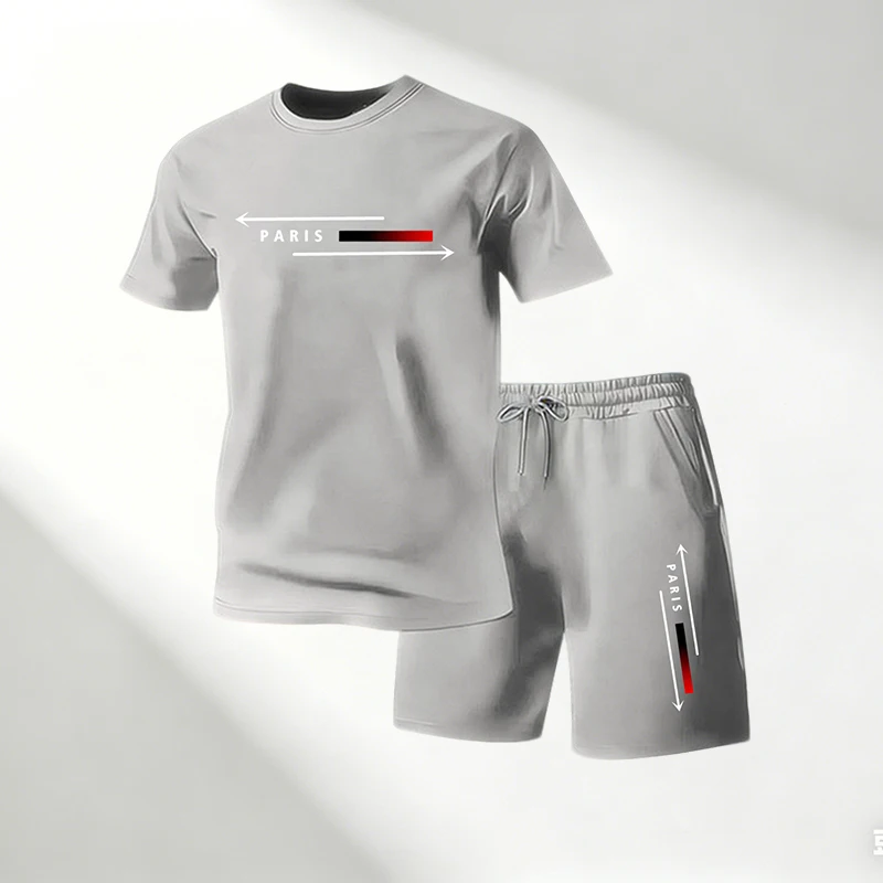 Men Short-sleeved T-shirts Sho - Running Gear Quick Dry 评论和价格