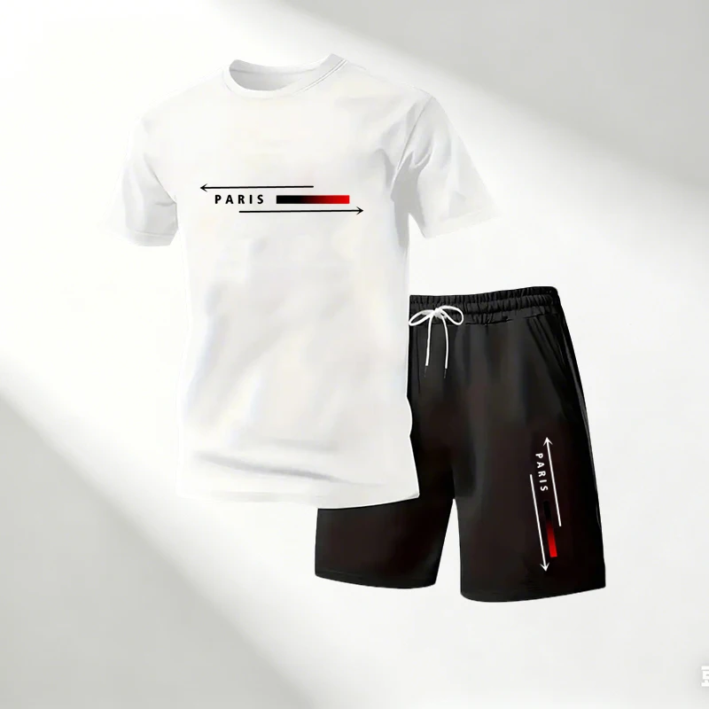 Men Short-sleeved T-shirts Sho - Running Gear Quick Dry 评论和价格