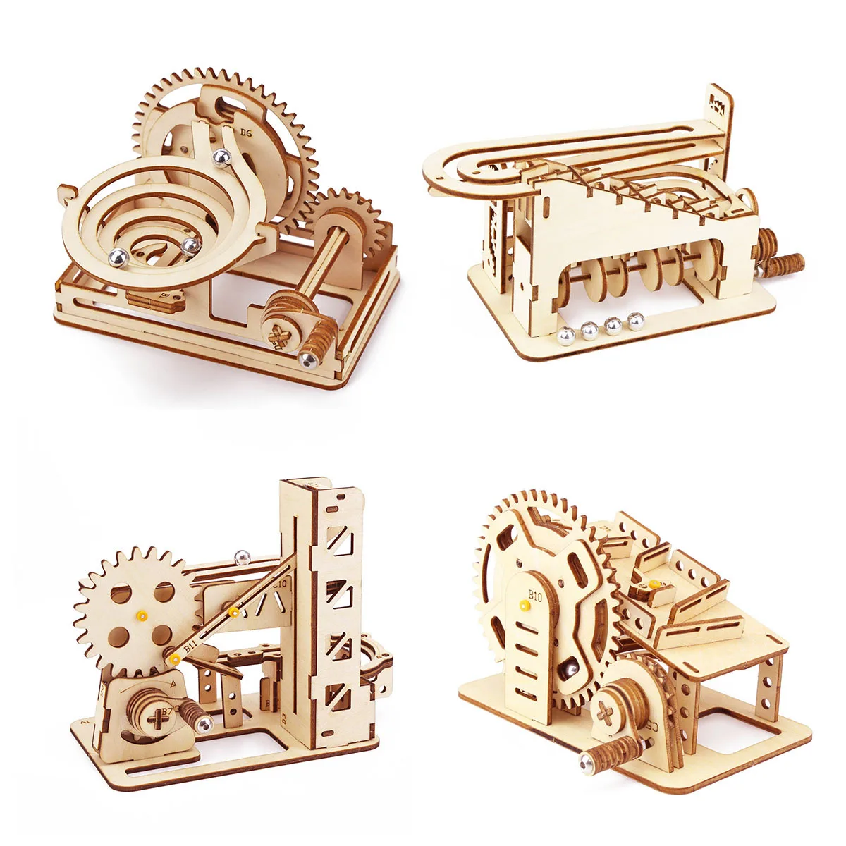 DIY Mechanical Iron Ball Maze  - Running Gear Track 评论和价格