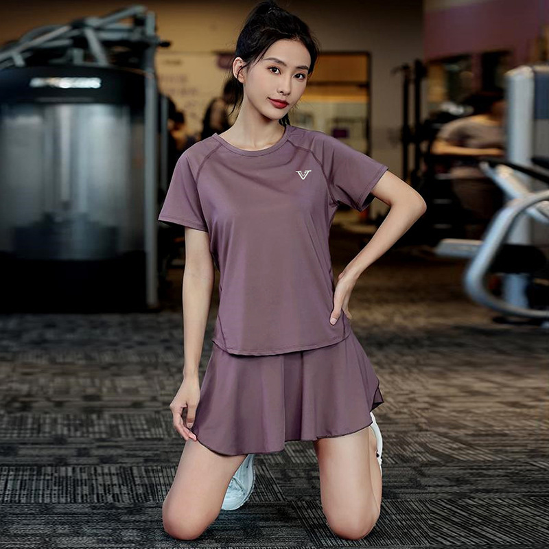 Women's Running Suits Short Sl - Running Gear Quick Dry 评论和价格