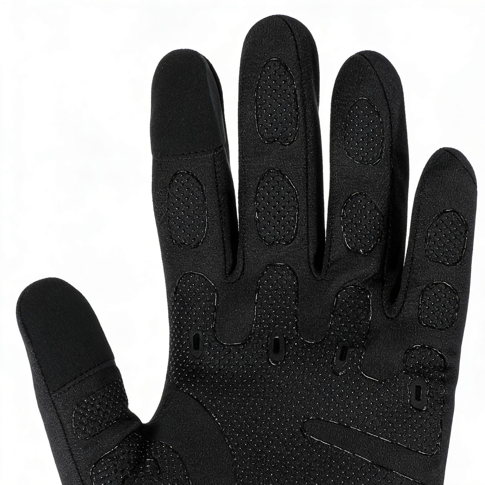 Warm Cycling Gloves Full Finge - Running Gear In Cold Weather 评论和价格