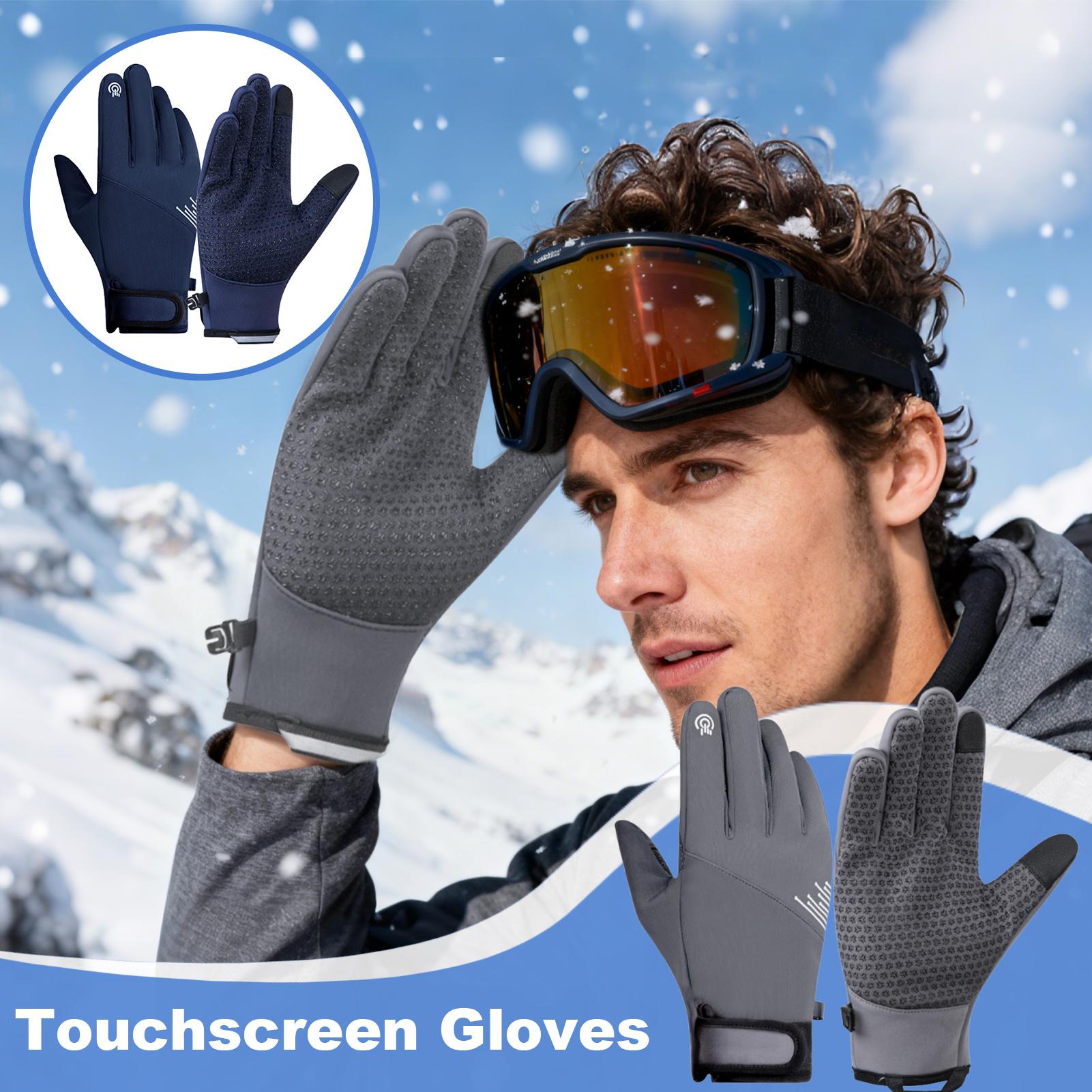 Winter Gloves Men Windproof To - Running Gear In Cold Weather 评论和价格