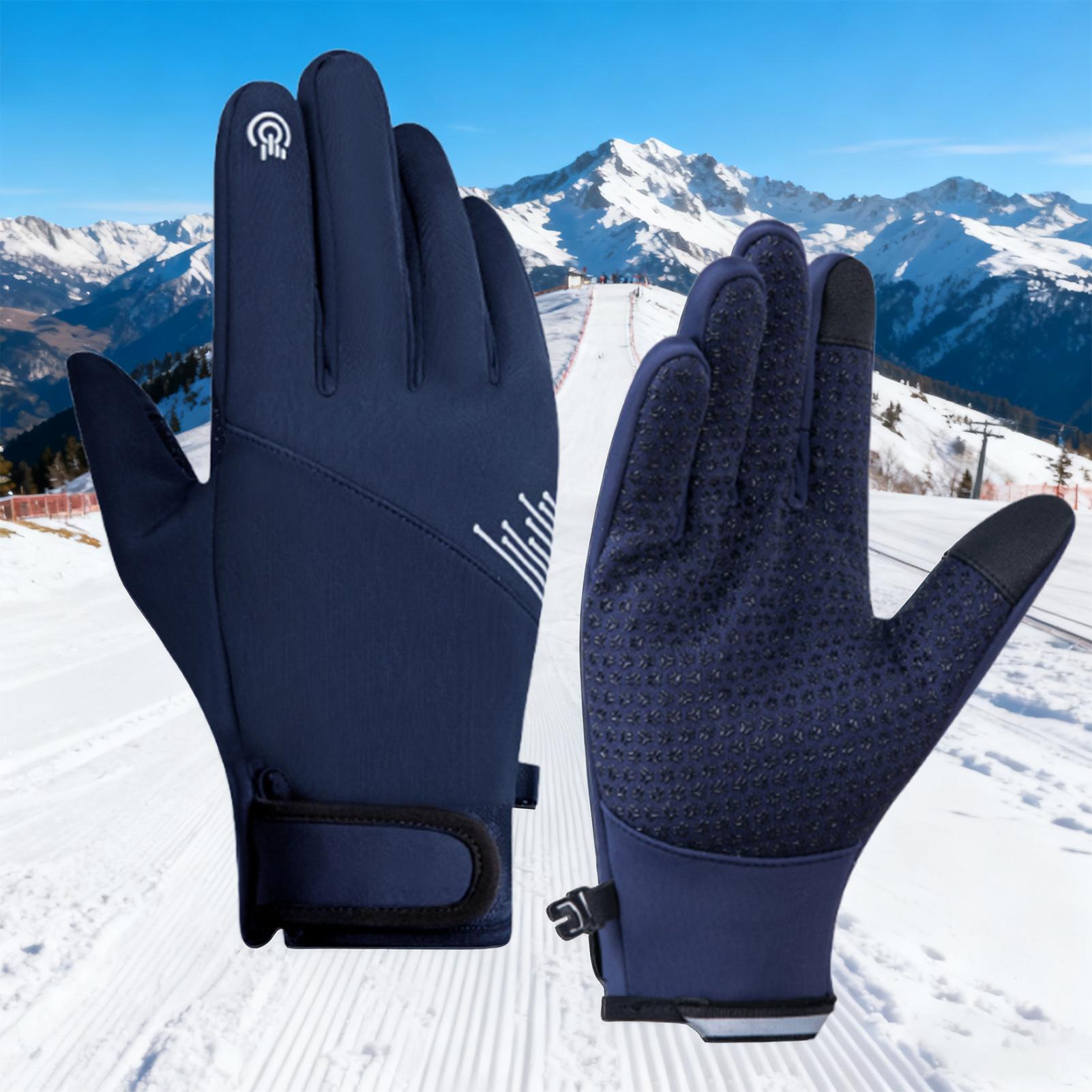 Winter Gloves Men Windproof To - Running Gear In Cold Weather 评论和价格