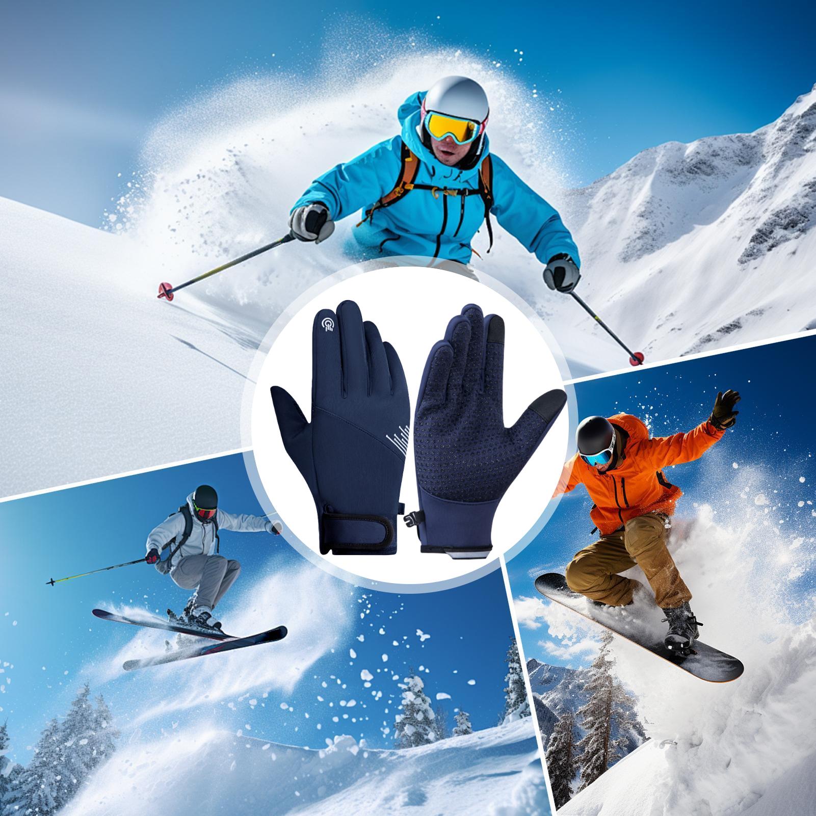Winter Gloves Men Windproof To - Running Gear In Cold Weather 评论和价格