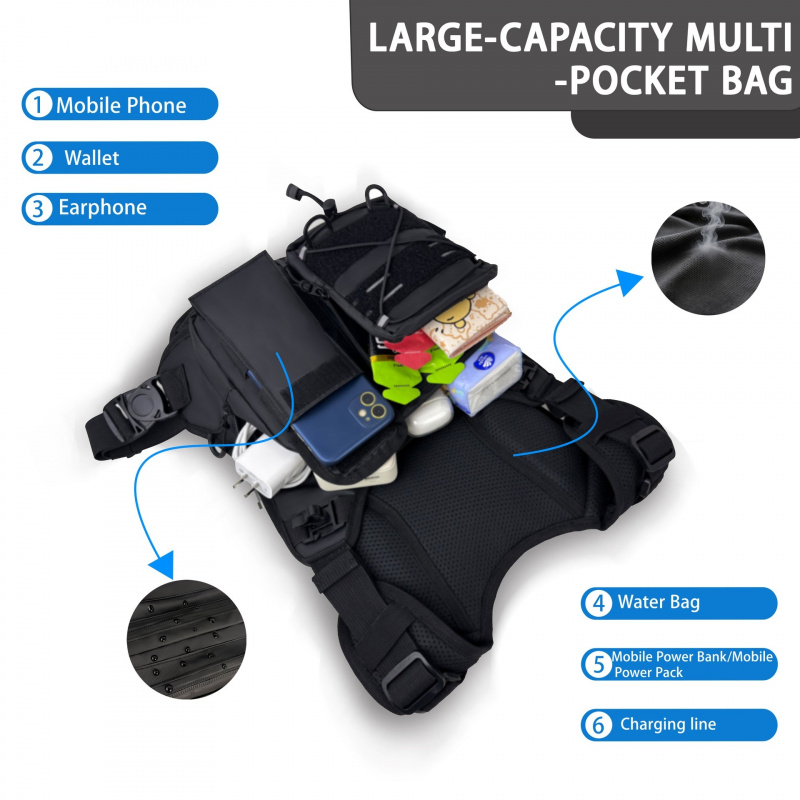 2026 New Tactical Vest Chest B - Running Gear Essential 评论和价格