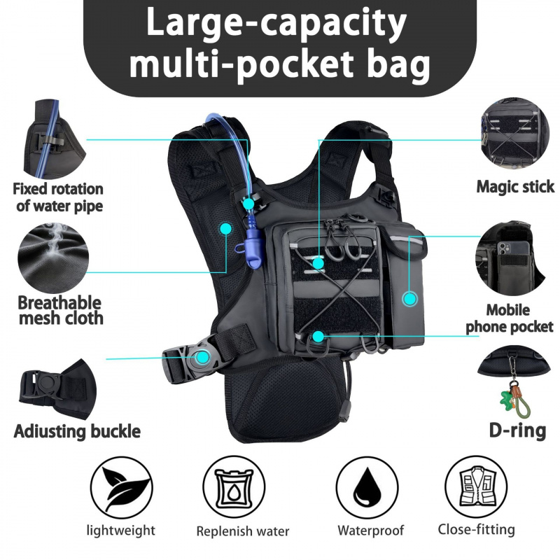 2026 New Tactical Vest Chest B - Running Gear Essential 评论和价格