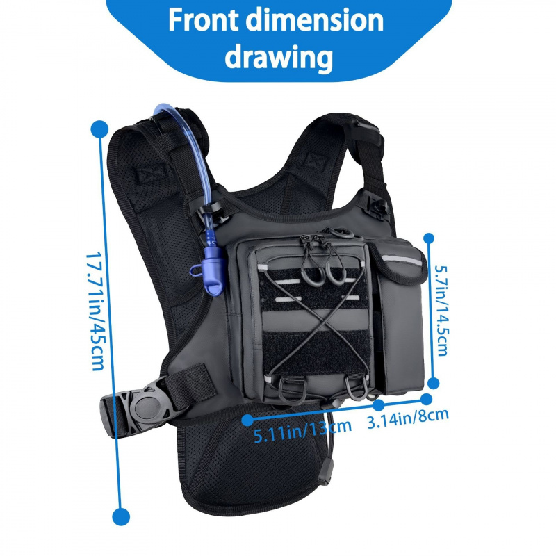 2026 New Tactical Vest Chest B - Running Gear Essential 评论和价格