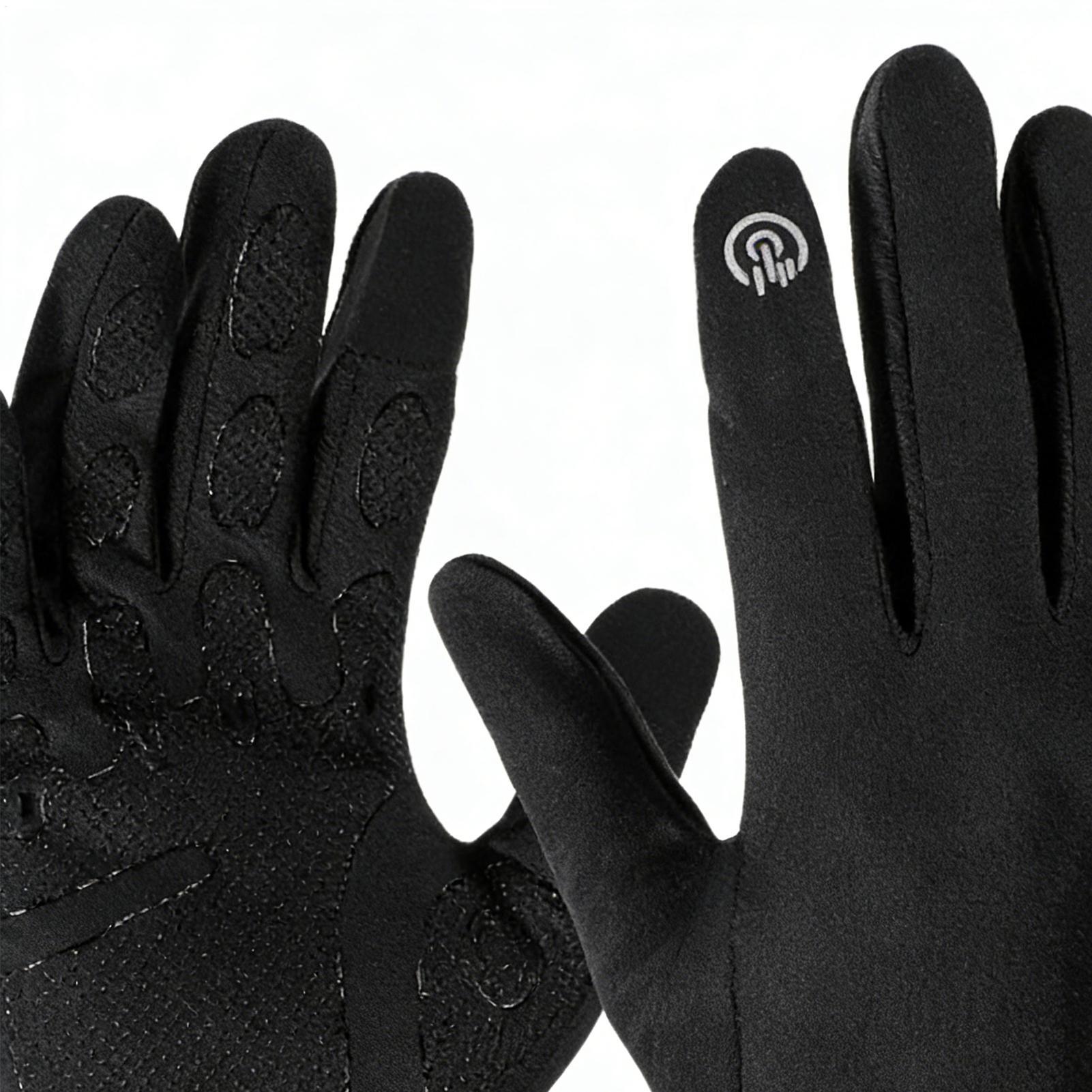 Warm Cycling Gloves Full Finge - Running Gear In Cold Weather 评论和价格