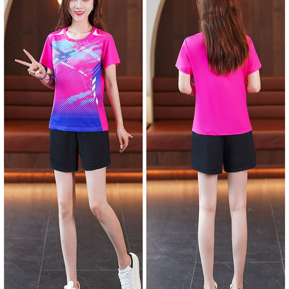 Summer Sports Top Womens Tee Q - Running Gear Quick Dry 评论和价格